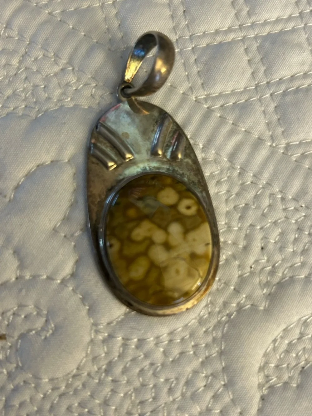 Beautiful Jasper Pendant - Picture 1 of 5